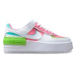 AIR FORCE 1 Shadow "White & Purple  Blue & Yellow"