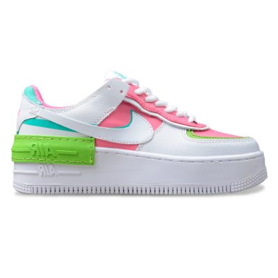 AIR FORCE 1 Shadow "White & Purple  Blue & Yellow"