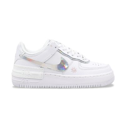 AIR FORCE 1 Shadow "White & Silver Pipe"