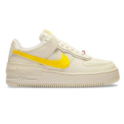 AIR FORCE 1 Shadow "White & Yellow  Pink"