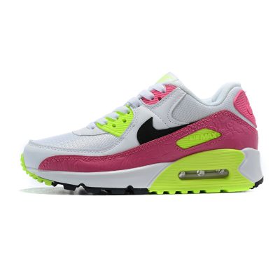 AIR MAX 90 "White Cherry Red Fluorescent Green"