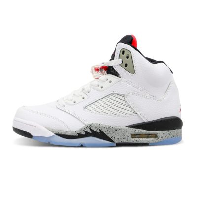 AIR JORDAN RETRO 5 "White Cement"