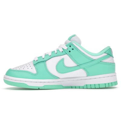 SB DUNK Low "White and turquoise"