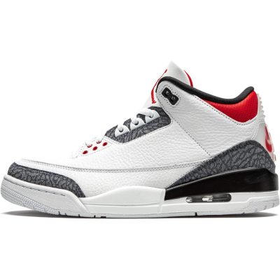 AIR JORDAN RETRO 3 "Fire Red Denim"