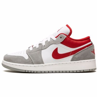 AIR JORDAN 1 Low "Grey Red"