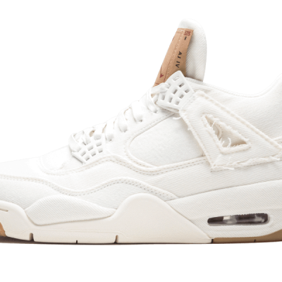 JORDAN  RETRO 4 "Levi_s Blanco"