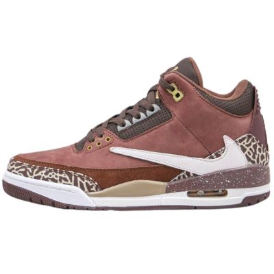 AIR JORDAN RETRO 3 "x Travis Scott Antique Brass"