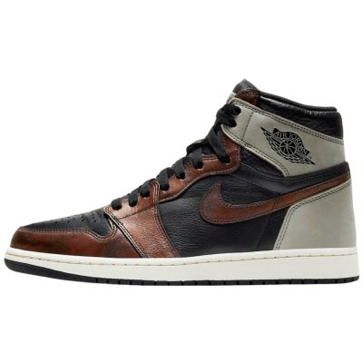 AIR JORDAN 1 High "Patina Rust Shadow Black Light Army Sail Fresh"