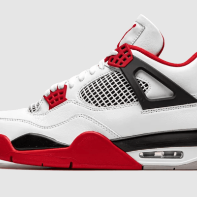 JORDAN  RETRO 4 "Fire Red"