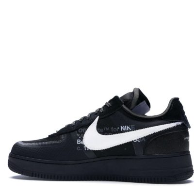 AIR FORCE 1 x OFF WHITE "White Swoosh Black"