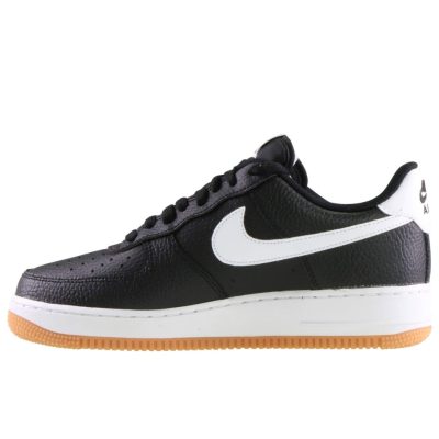 AIR FORCE 1 "Leather Black"