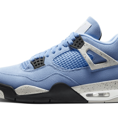 JORDAN  RETRO 4  "UNIVERSITY BLUE"