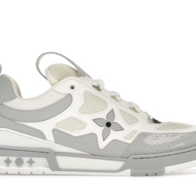 LV SKATE "Grey and White"