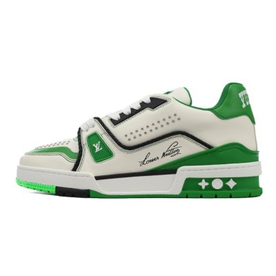 LOUIS VUITTON TRAINER «Green White»