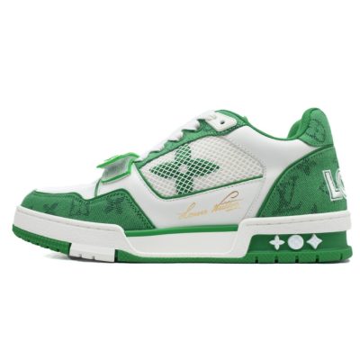 LOUIS VUITTON TRAINER «Green White»