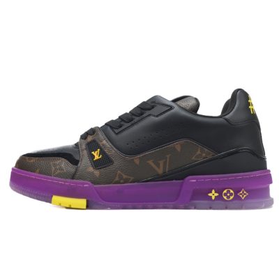 LOUIS VUITTON TRAINER «Purple Black»
