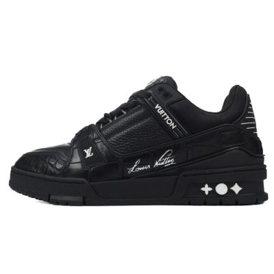 LOUIS VUITTON TRAINER «Black White»