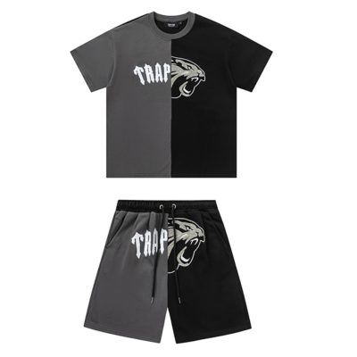 CONJUNTO CORTO TRAPSTAR «Black Grey»