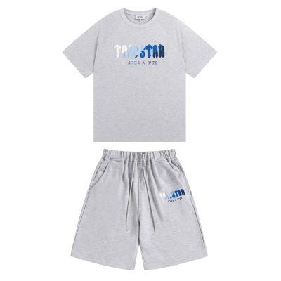 CONJUNTO CORTO TRAPSTAR «Grey White Blue Black»