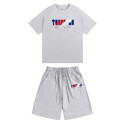 CONJUNTO CORTO TRAPSTAR «Grey Blue Red White»