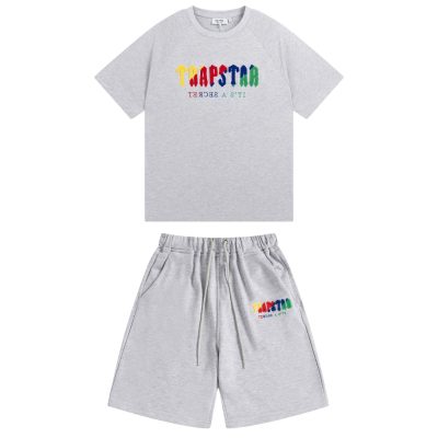 CONJUNTO CORTO TRAPSTAR «Grey Yellow Red Blue Green»