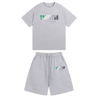 CONJUNTO CORTO TRAPSTAR «Grey Green White Black»