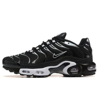 NIKE TN AIR MAX PLUS «Black White Metallic Silver»