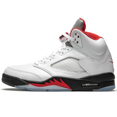 AIR JORDAN 5 RETRO «Fire Red Silver»