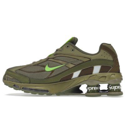 NIKE SHOX R4 x SUPREME «Olive»