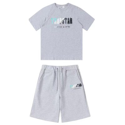 CONJUNTO CORTO TRAPSTAR «Grey Black White Blue»