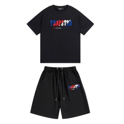 CONJUNTO CORTO TRAPSTAR « Black Blue White Red»