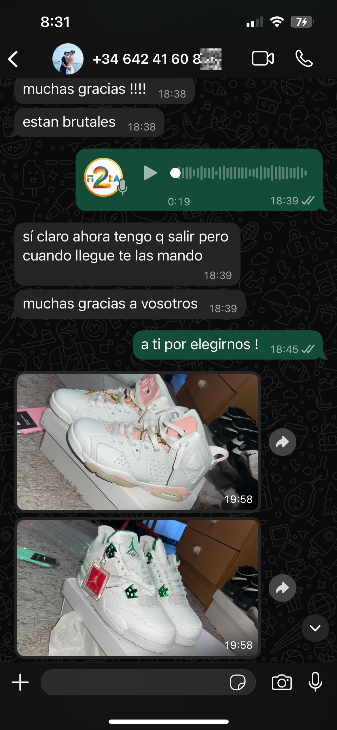 Conversación de cliente confirmando la entrega (3)