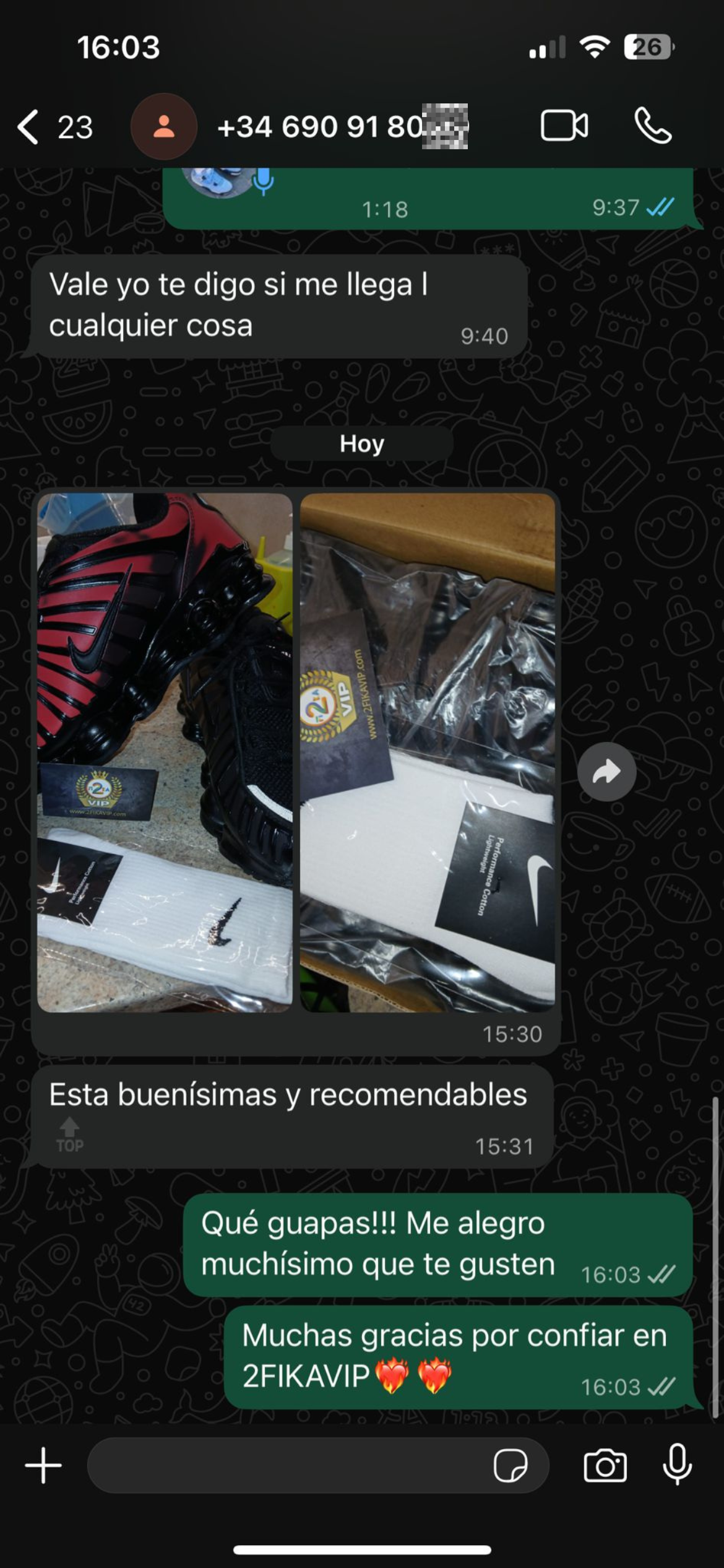 Conversación de cliente confirmando la entrega (7)
