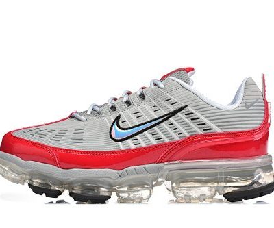 AIR VAPORMAX 360 360 en gris y rojo.