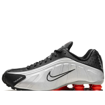 Nike Shox R4 | Plateado | Rojo