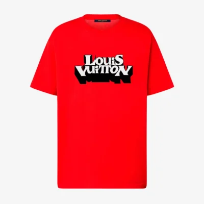 Camiseta LV Graphic Short-Sleeved