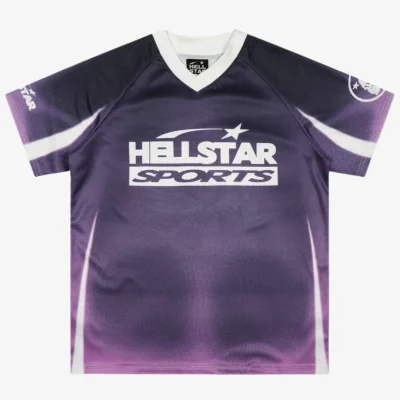 Camiseta Hellstar Jersey Skull Purple