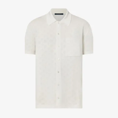 Camiseta Monogram Pointelle