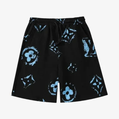 Shorts LV Splatter Monogram