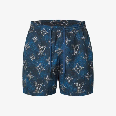 Shorts LV Stencil-effect Monogram