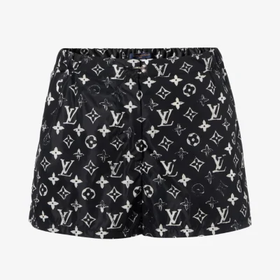 Shorts LV Stencil-effect Monogram