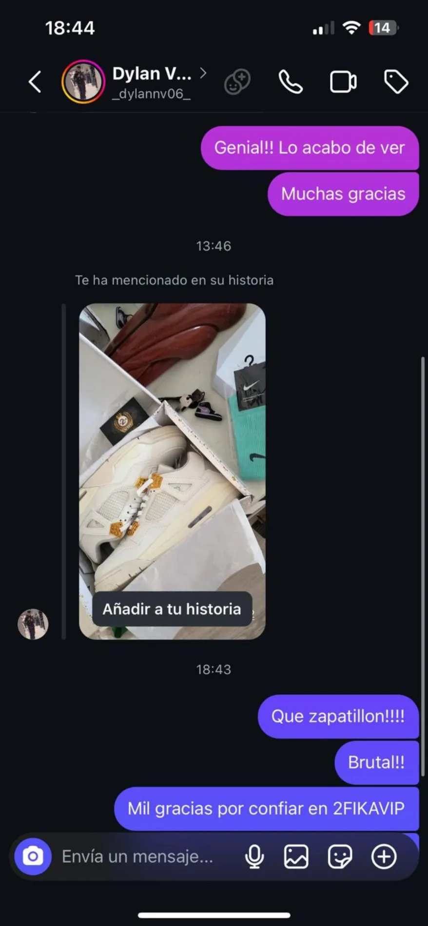 Conversación de cliente confirmando la entrega (15)